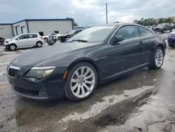 BMW 6 Series salvage cars for sale: 2008 BMW 650 I