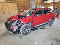 Salvage cars for sale at Ebensburg, PA auction: 2016 Mitsubishi Outlander SE