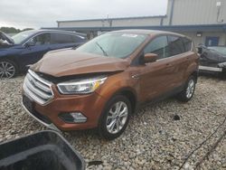 Salvage cars for sale at Wayland, MI auction: 2017 Ford Escape SE