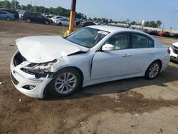 Salvage cars for sale at Woodhaven, MI auction: 2012 Hyundai Genesis 3.8L