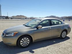 Salvage cars for sale at North Las Vegas, NV auction: 2010 Honda Accord LX