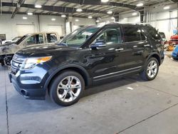 Salvage cars for sale at Ham Lake, MN auction: 2011 Ford Explorer Limited