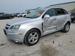 Salvage cars for sale at Kansas City, KS auction: 2015 Chevrolet Captiva LTZ