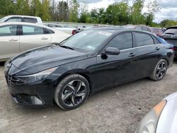 Salvage cars for sale at Leroy, NY auction: 2022 Hyundai Elantra SEL