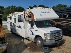 Salvage trucks for sale at Brookhaven, NY auction: 2010 Fowi 2010 Ford Econoline E450 Super Duty Cutaway Van