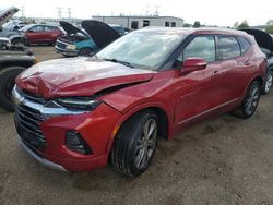 Chevrolet salvage cars for sale: 2021 Chevrolet Blazer Premier