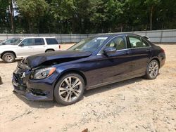 Salvage cars for sale at Austell, GA auction: 2016 Mercedes-Benz C300