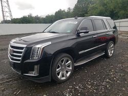 Salvage cars for sale at Windsor, NJ auction: 2015 Cadillac Escalade Luxury