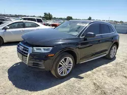 Salvage cars for sale at Antelope, CA auction: 2018 Audi Q5 Premium Plus