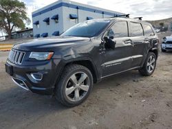 Vehiculos salvage en venta de Copart Albuquerque, NM: 2014 Jeep Grand Cherokee Overland