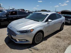 Carros salvage a la venta en subasta: 2018 Ford Fusion TITANIUM/PLATINUM Phev