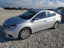 Salvage cars for sale at Taylor, TX auction: 2017 Nissan Sentra S