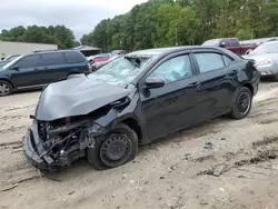 Salvage cars for sale at Seaford, DE auction: 2017 Toyota Corolla L