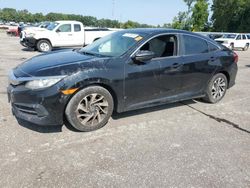 Salvage cars for sale at Dunn, NC auction: 2016 Honda Civic EX