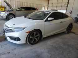 Salvage cars for sale at Abilene, TX auction: 2018 Honda Civic Touring