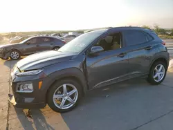 Salvage cars for sale at Grand Prairie, TX auction: 2019 Hyundai Kona SEL