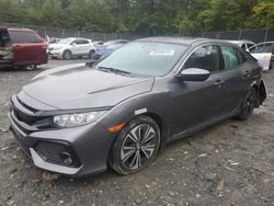 Salvage cars for sale at Waldorf, MD auction: 2017 Honda Civic EX