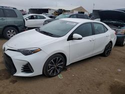 Salvage cars for sale at Brighton, CO auction: 2019 Toyota Corolla L