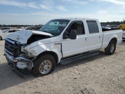 Salvage cars for sale from Copart Houston, TX: 2002 Ford F250 Super Duty