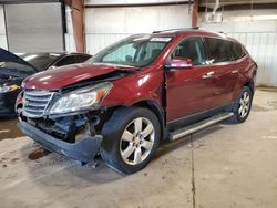 Chevrolet salvage cars for sale: 2017 Chevrolet Traverse LT