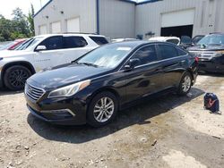 Salvage cars for sale at Savannah, GA auction: 2015 Hyundai Sonata SE