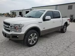 Carros con título limpio a la venta en subasta: 2018 Ford F150 Supercrew