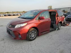 Toyota salvage cars for sale: 2018 Toyota Sienna XLE