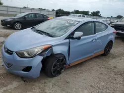 Salvage cars for sale at Kansas City, KS auction: 2013 Hyundai Elantra GLS