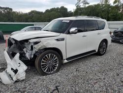 Infiniti salvage cars for sale: 2021 Infiniti QX80 Sensory