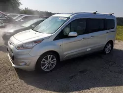 Flood-damaged cars for sale at auction: 2015 Ford Transit Connect Titanium