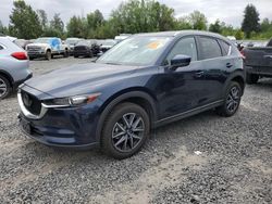 Salvage cars for sale at Portland, OR auction: 2018 Mazda CX-5 Touring