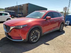 Salvage cars for sale at Colorado Springs, CO auction: 2016 Mazda CX-9 Grand Touring