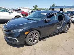 Honda Civic ex Vehiculos salvage en venta: 2020 Honda Civic EX