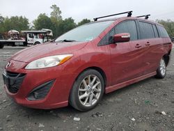 Salvage cars for sale at Waldorf, MD auction: 2014 Mazda 5 Grand Touring