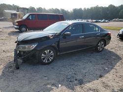 Salvage cars for sale from Copart Charles City, VA: 2015 Honda Accord LX