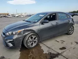 2021 KIA Forte FE en venta en Grand Prairie, TX