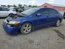 Honda salvage cars for sale: 2006 Honda Civic LX