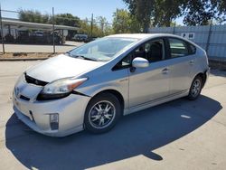 Salvage cars for sale at Sacramento, CA auction: 2010 Toyota Prius