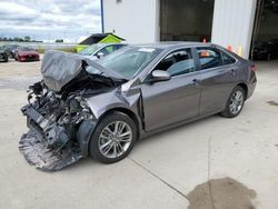 Salvage cars for sale at Milwaukee, WI auction: 2017 Toyota Camry LE