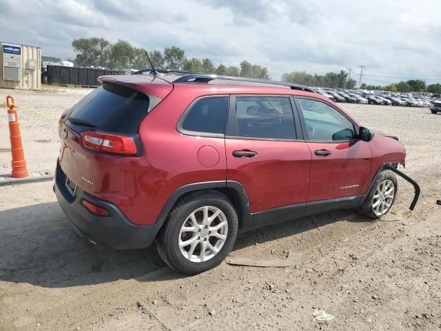 2016 Jeep Cherokee Sport