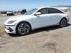 Salvage cars for sale at San Diego, CA auction: 2024 Hyundai Ioniq 6 SEL