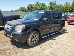 Salvage cars for sale at Davison, MI auction: 2008 Honda Pilot EXL