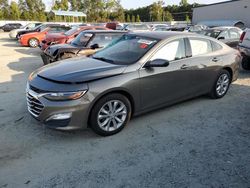 Salvage cars for sale at Spartanburg, SC auction: 2020 Chevrolet Malibu LT