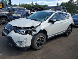 Subaru Vehiculos salvage en venta: 2021 Subaru Crosstrek Premium