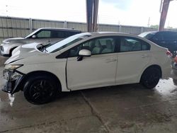 Salvage cars for sale from Copart Homestead, FL: 2015 Honda Civic LX