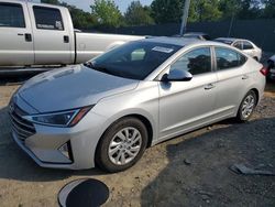 Salvage cars for sale from Copart Madisonville, TN: 2019 Hyundai Elantra SE