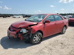 Salvage cars for sale from Copart Houston, TX: 2013 Toyota Corolla Base