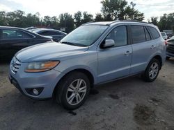 Hyundai salvage cars for sale: 2010 Hyundai Santa FE SE