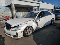 Salvage cars for sale at New Britain, CT auction: 2010 Mercedes-Benz S 550 4matic