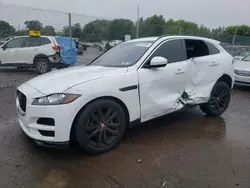 Salvage cars for sale at Chalfont, PA auction: 2019 Jaguar F-PACE Prestige